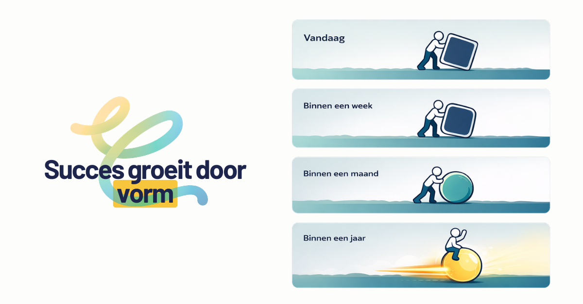 Succes groeit door vorm